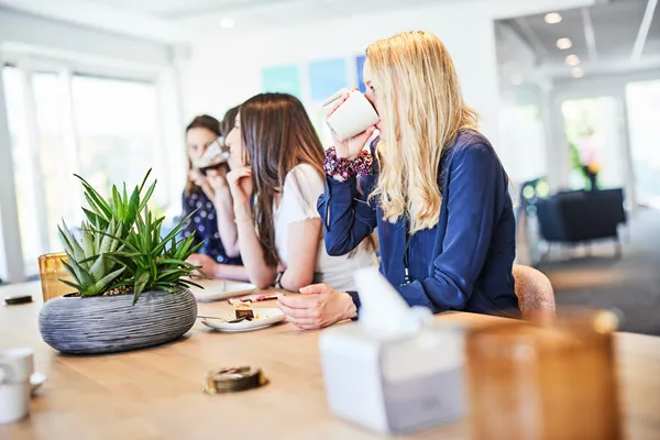 Consultants at coffee break