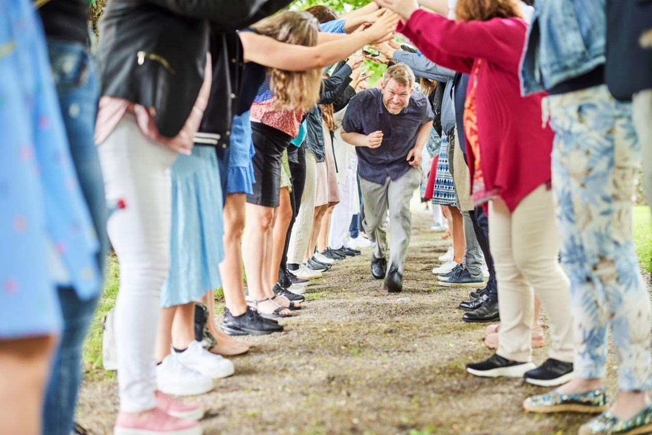 Team building activity at PharmaRelations
